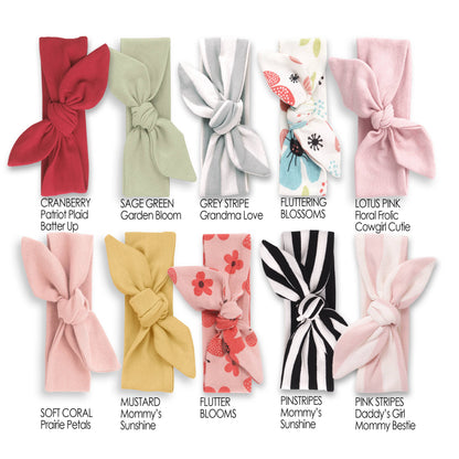 Baby Girl Headbands - One Size: Fluttering Blossoms Sold Separately