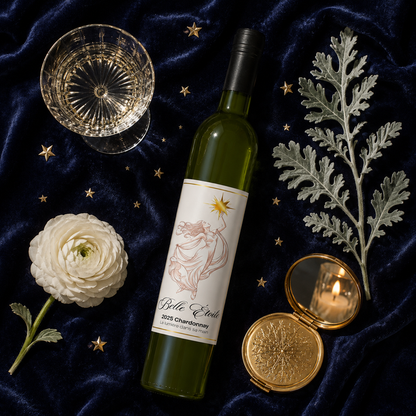Wine Bottle Umbrella - Belle Étoile Chardonnay