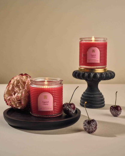 Elegant Essentials - Spring Bundle - Textured Glass Candle - 12 EA (Copy)