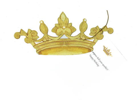 Crown Greeting Card