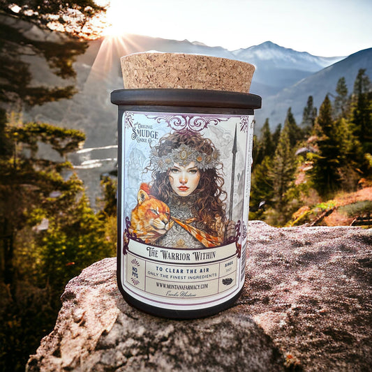 The Warrior within Celtic Queen Smudge Candle