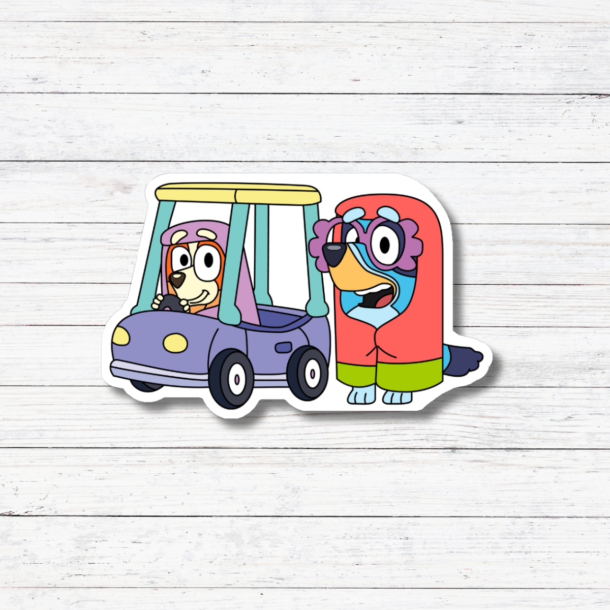 Oily Graphic Creations - The Grannies- Bluey Stickers/Magnet