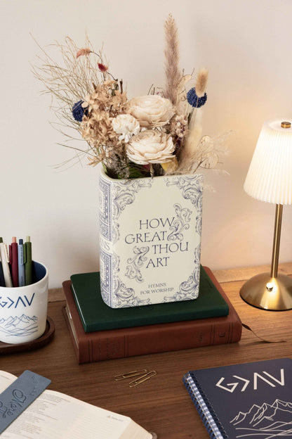 Large Book Vase, Hymnal