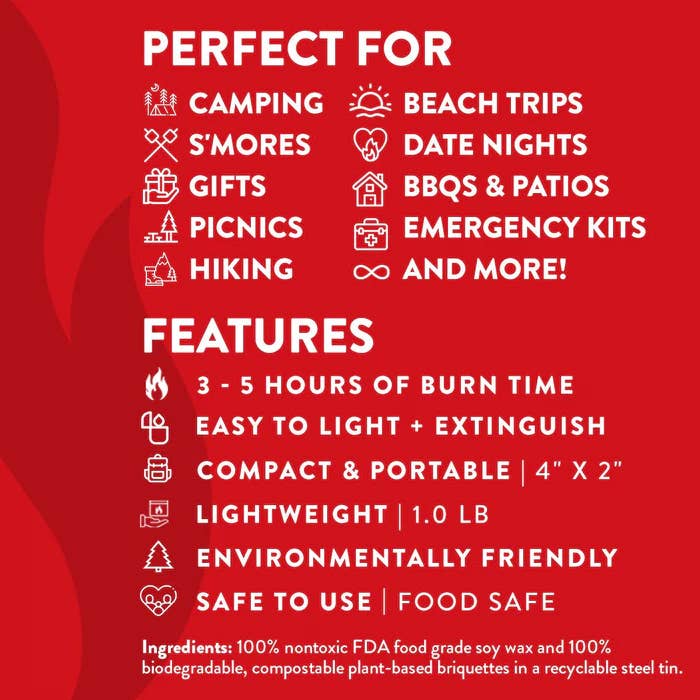 Merry Christmas S'mores Night Pack – Bonfire Gift Set