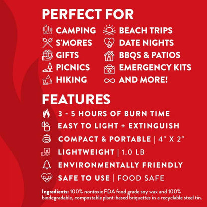 Merry Christmas S'mores Night Pack – Bonfire Gift Set