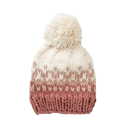 Nell Stripe Hat, Rose/Blush | Kids and Baby Hat