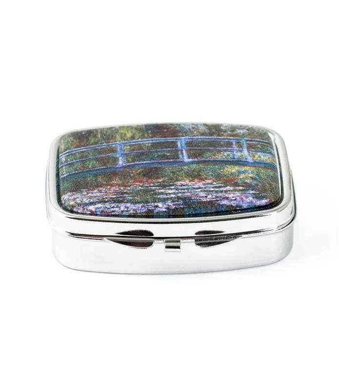 Monet Japanese Bridge Pill Box