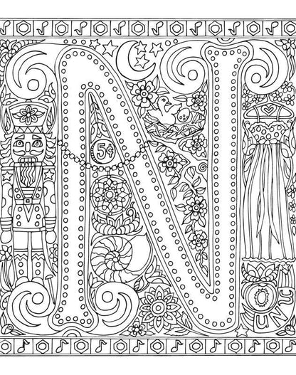 Nutcracker: Coloring Book