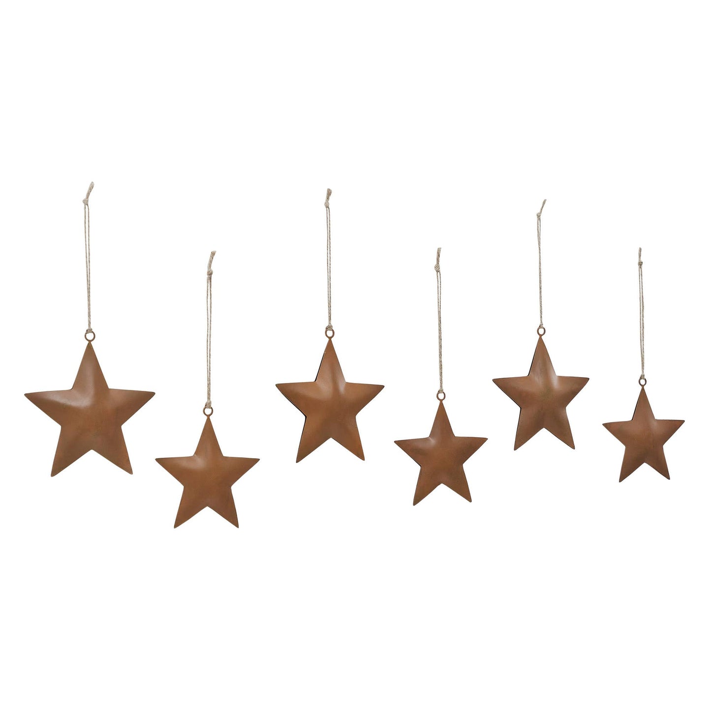 Rust Star Metal Ornament Sold Separately