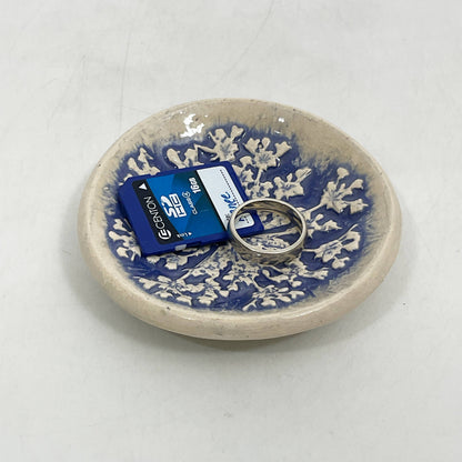 Pottery Dish Bowl - Queen Anne Snowflake