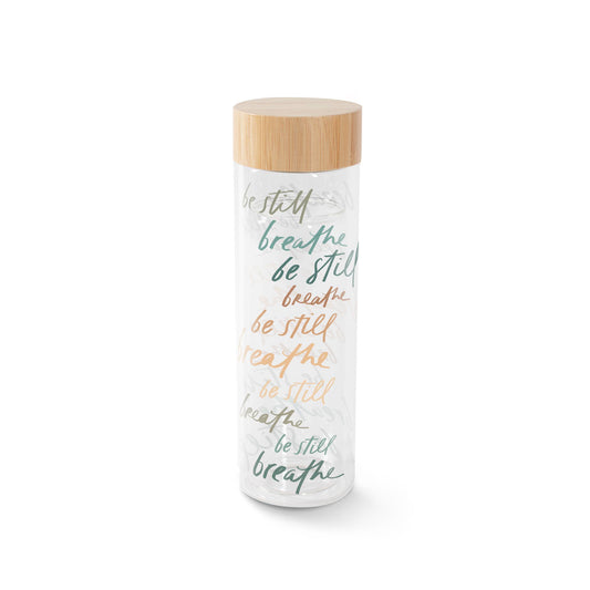 Glass Hydration Bottle - Breathe