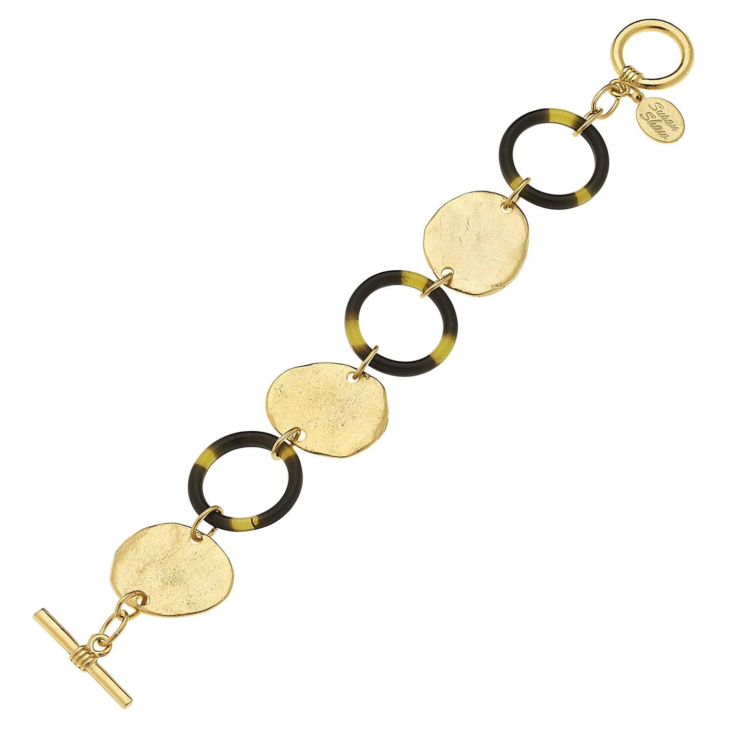 Susan Shaw - Gold Toggle Bracelet