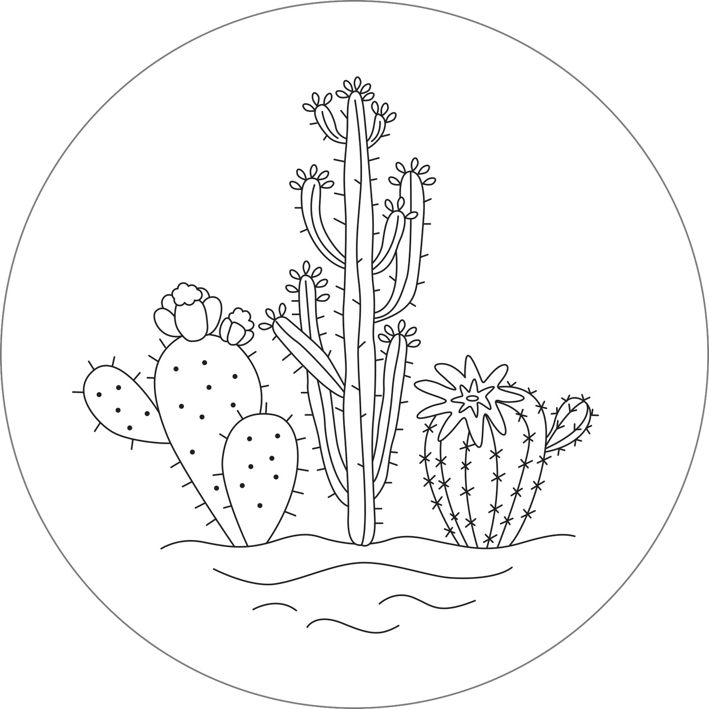 Blooms & Succulents Embroidery Pattern Transfers