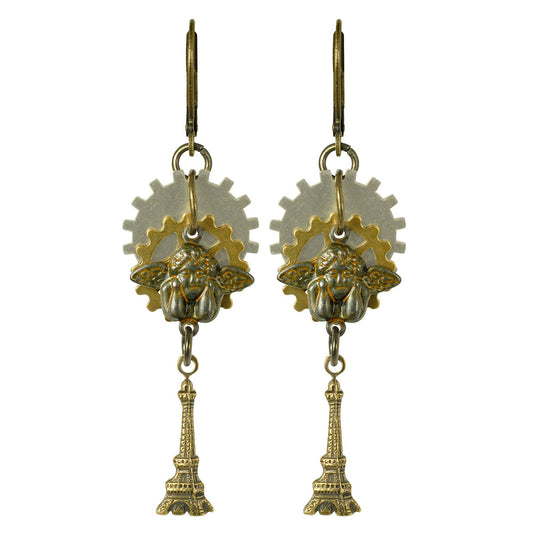 Steampunk: Paris Dream Steampunk Earrings