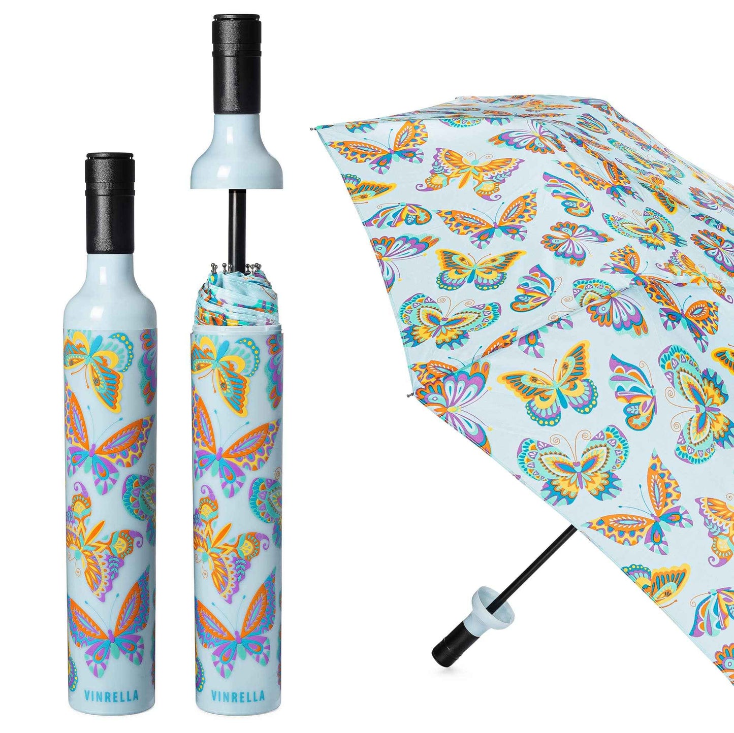 Vinrella - Flutter By Bottle Umbrella