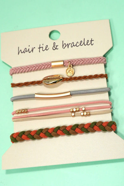 BOHO DUAL FUNCTION KNOT BRACELET HAIR TIES | 40BH104