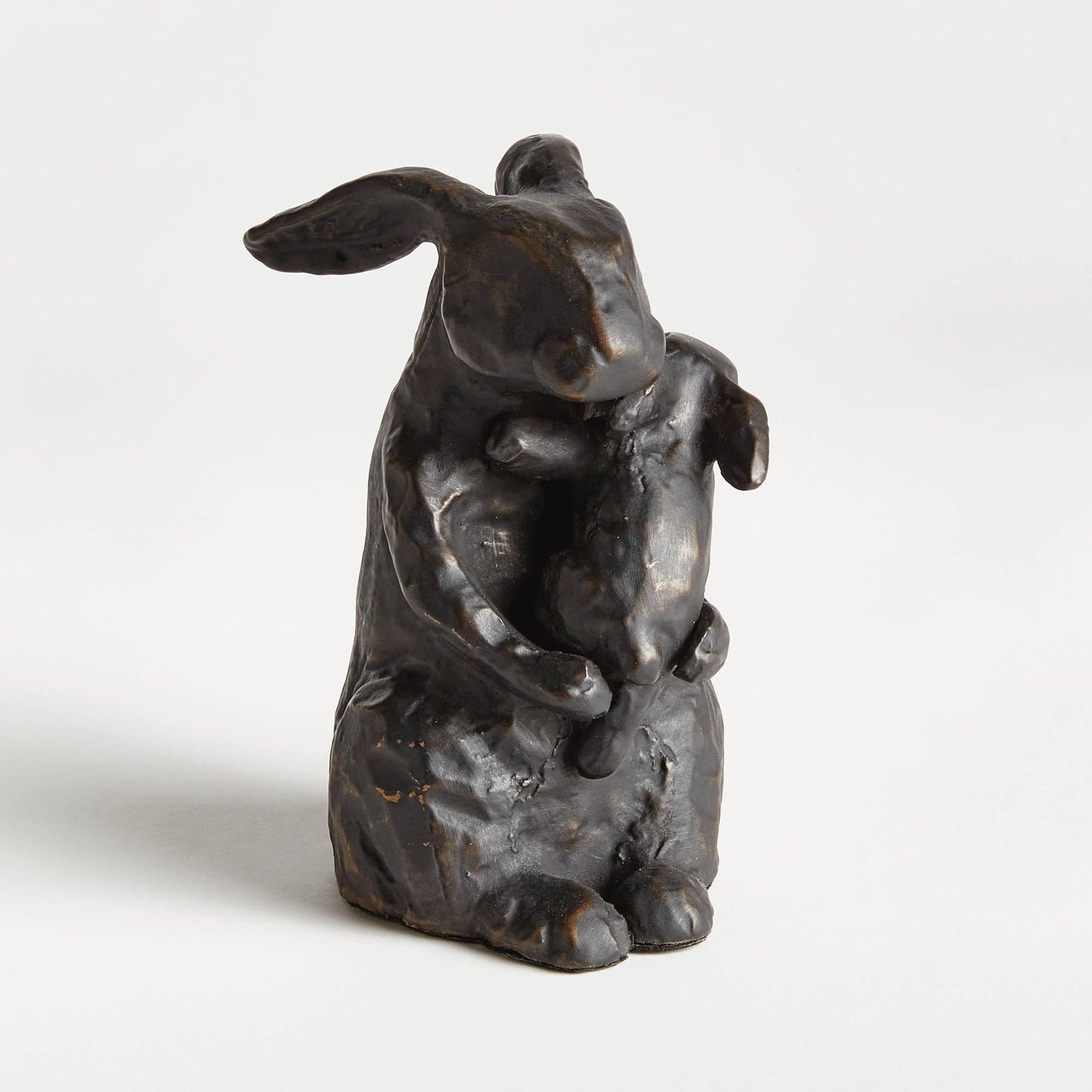 Mother Rabbit Sculpture, Black