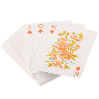 French Floral Playing Card Set