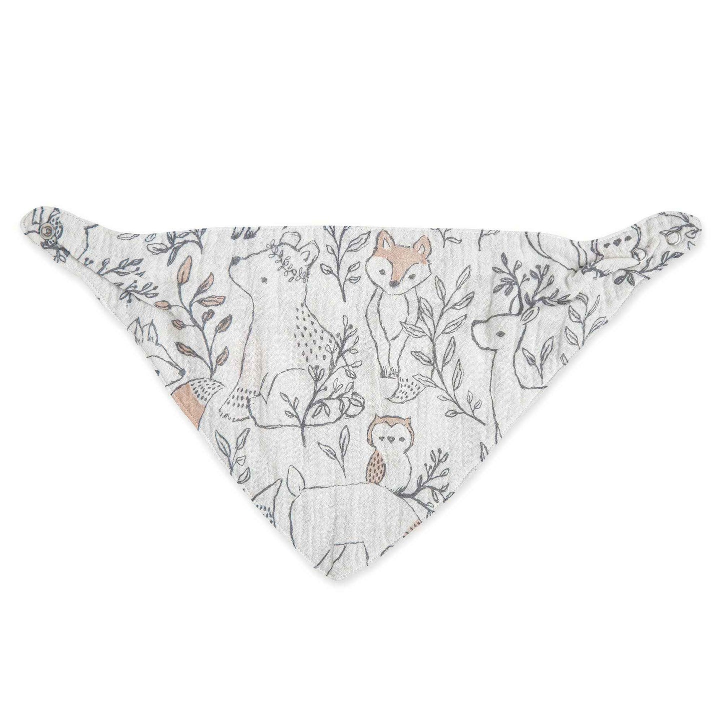 Crane Baby - Ezra 3-Pc. Muslin Bib Set