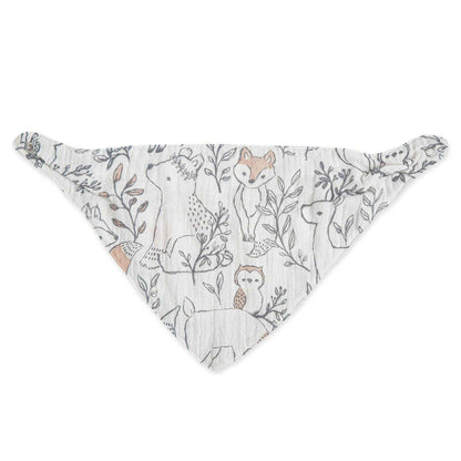 Crane Baby - Ezra 3-Pc. Muslin Bib Set