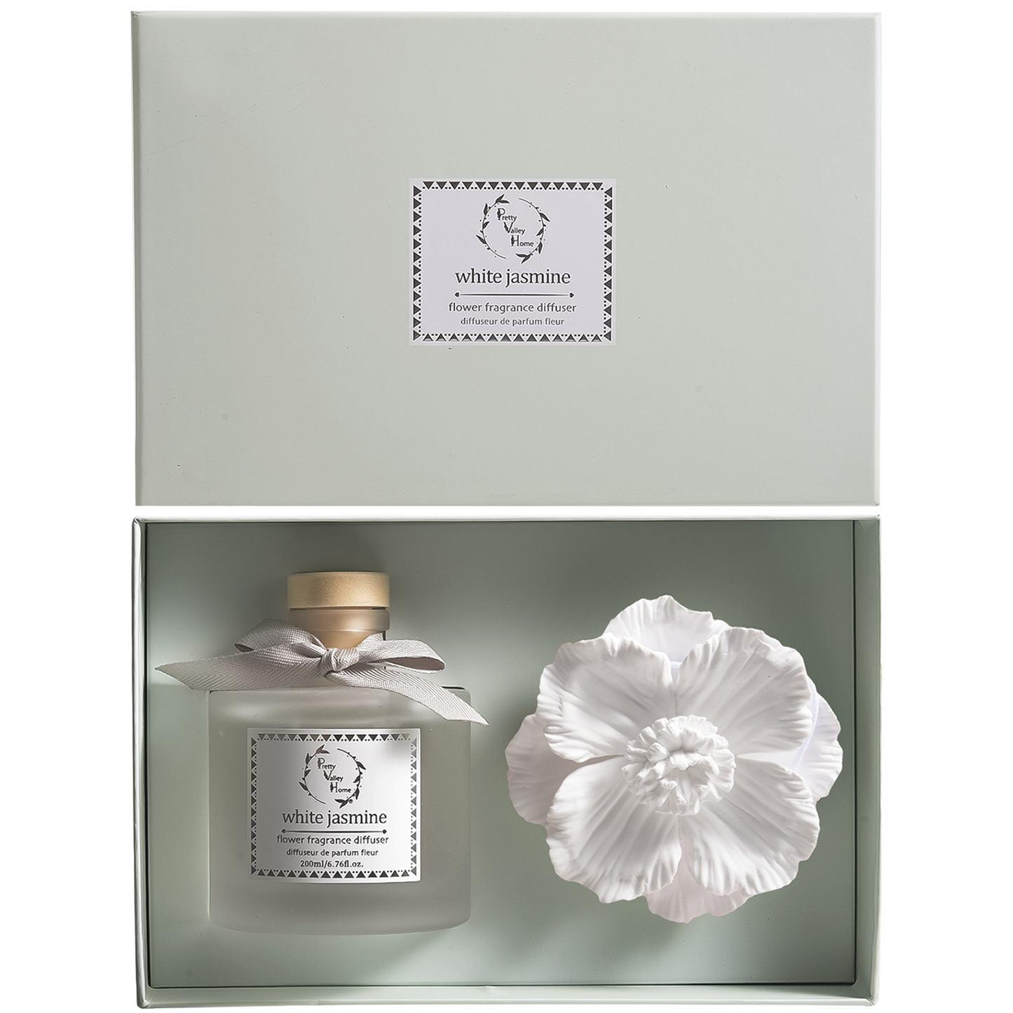 Diffuser Sets Marigold Ceramic Flower - Jasmine