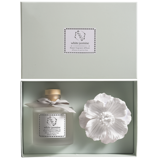 Diffuser Sets Marigold Ceramic Flower - Jasmine