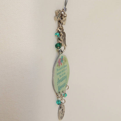 Amazing Woman Car Charm