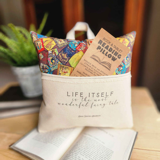 Life Itself..., Reading Pillow, book covers