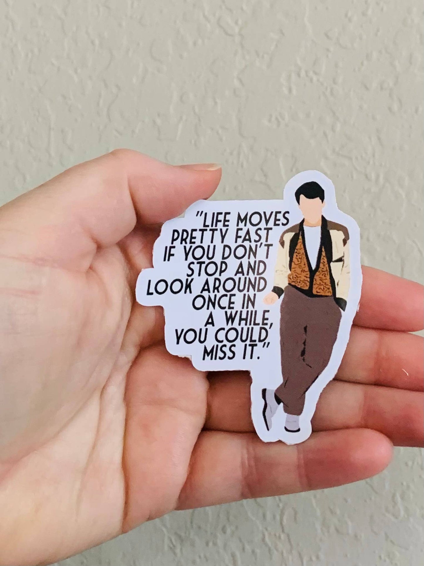 Oily Graphic Creations - Ferris-80s Movie Stickers/Magnet