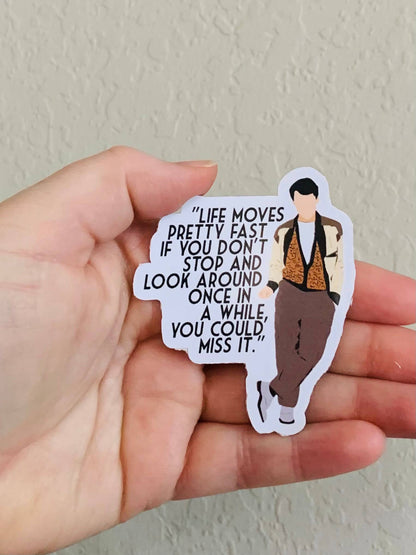 Oily Graphic Creations - Ferris-80s Movie Stickers/Magnet