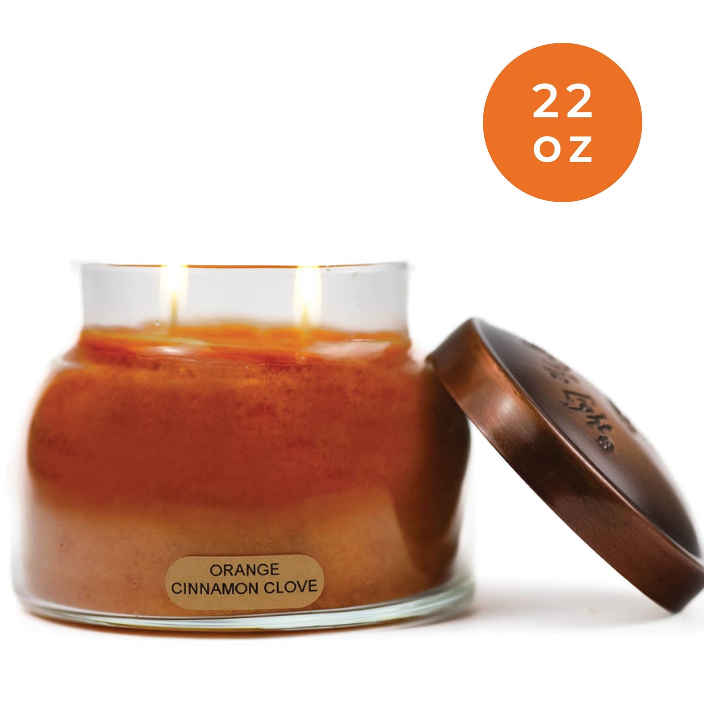 Orange Cinnamon Clove – 22oz Holiday Scented Gift Candle