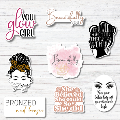 Oily Graphic Creations - She Believed - Go Girl Sticker/Magnet