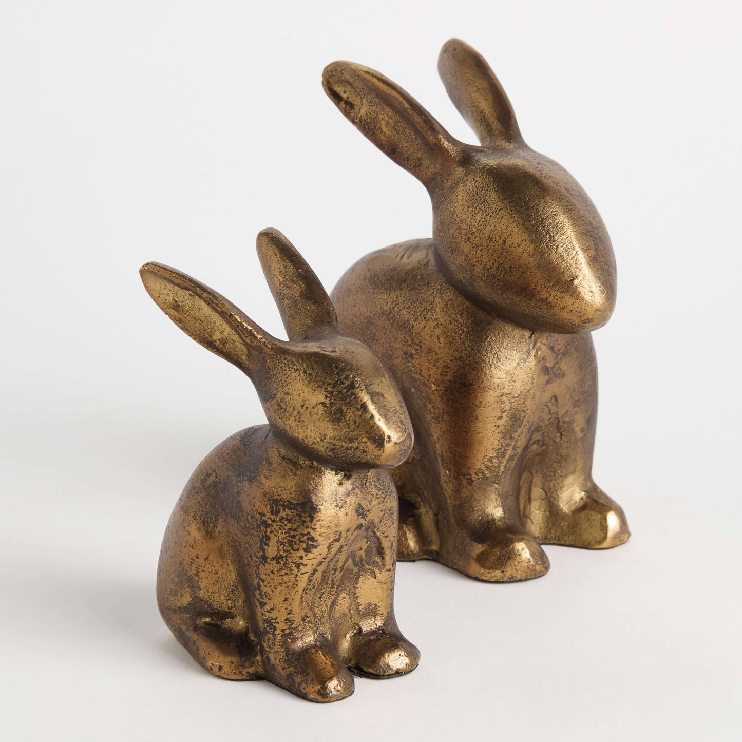 SITTING RABBIT SCULPTURE- Set of 2
