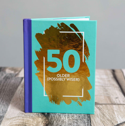 50: Older (Possibly Wiser) Age Books - 50th Birthday Gifts