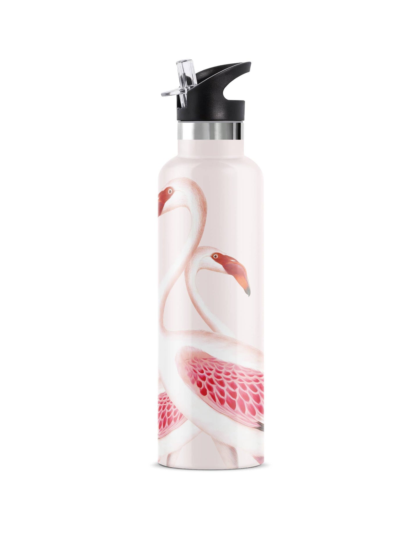 Puna | Vintage Pink Flamingo Insulated Water Bottle 25oz