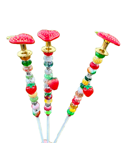 Strawberry Garden Stake: 13 inch