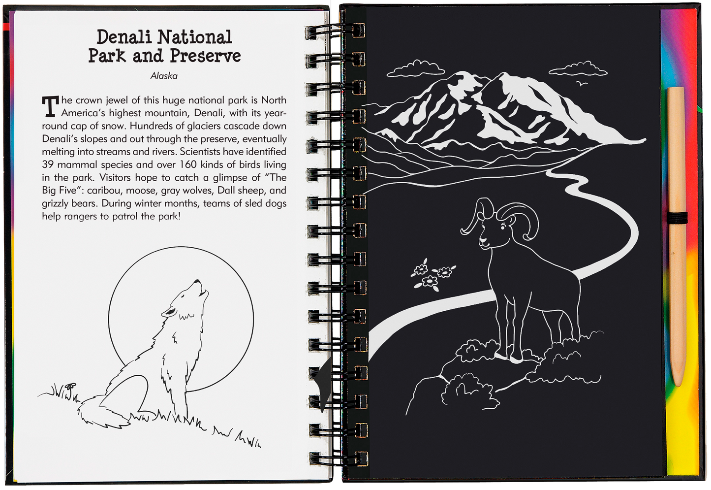 Parques Nacionales Scratch &amp; Sketch™
