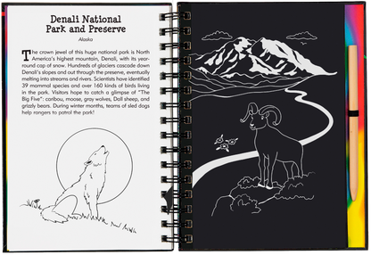 Parques Nacionales Scratch &amp; Sketch™