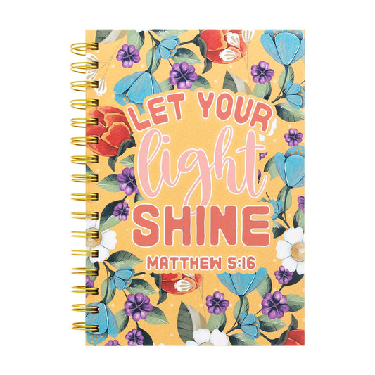 Divinity Boutique - Spiral Journal: Let Your Light Shine (Matthew 5:16)