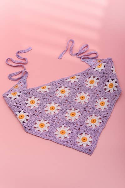 FLOWER HAIR SCARF HAIR BAND