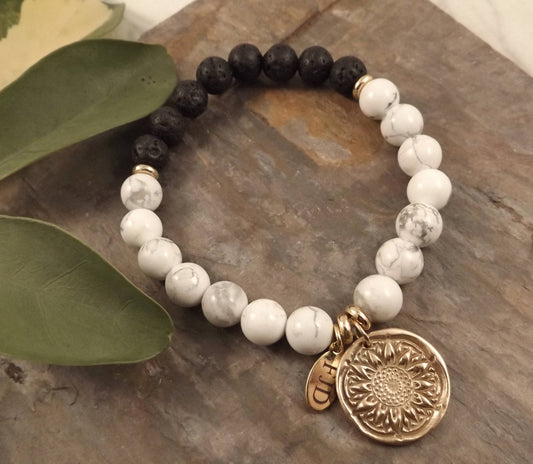 Brynn - Diffuser Mandala Bracelet