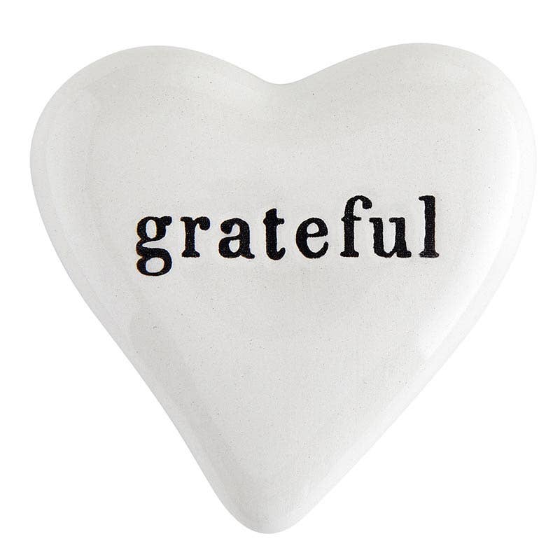 Bella Sleep + Spa - Ceramic Heart - Grateful