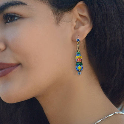 Millefiori Stack Earrings