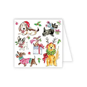 Enclosure Card Christmas Canines