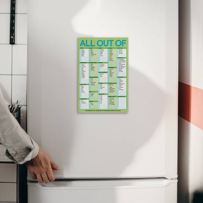 All Out Of Pad® with Magnet (Pastel Version / Original)