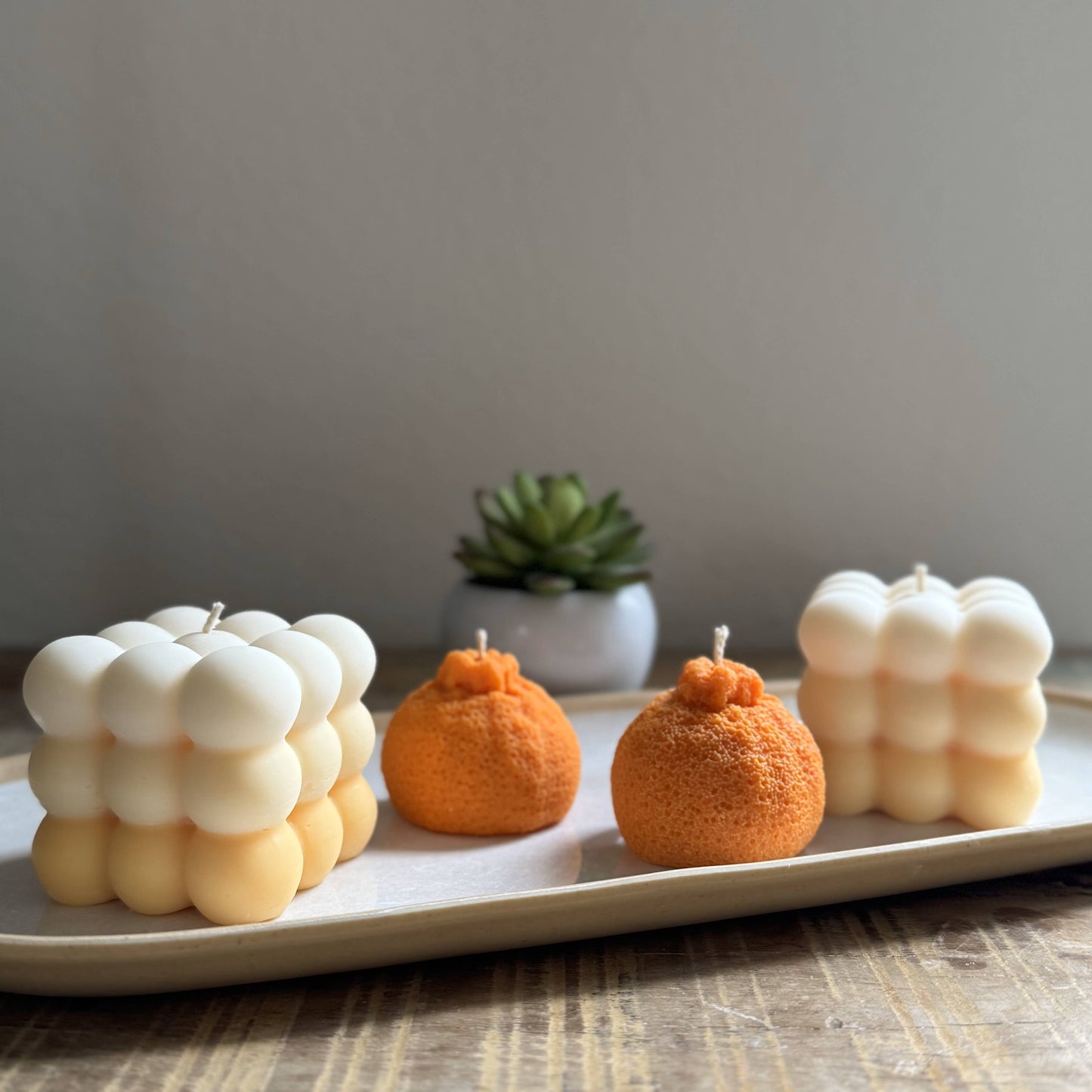 Tangerine Candle, Orange Candle-sold separately