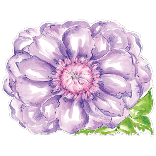 Lavender Garden Party Flower Posh Die-Cut Placemat