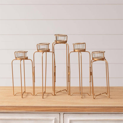 Serpentine Tiered Candle Holder