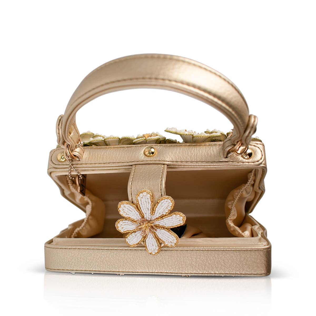 Mary Frances Accessories - Basket of Sunshine Beaded Daisy and Bee