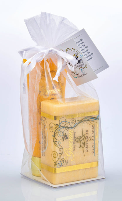 The Grecian Soap Company - Goat Milk Lotion Gift Set | Organic Soap & Lotion